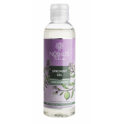 SPRCHOVÝ GEL MÁTA A LIMETKA (200 ml) Nobilis