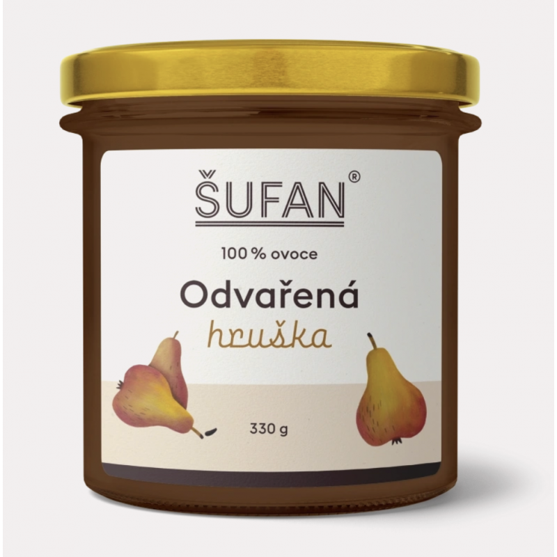 ODVAŘENÁ HRUŠKA (330 g) Šufan