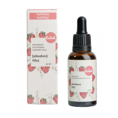 JAHODOVÝ OLEJ BIO (30 ml) Kvítok