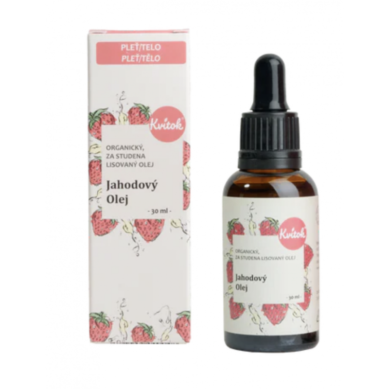 JAHODOVÝ OLEJ BIO (30 ml) Kvítok