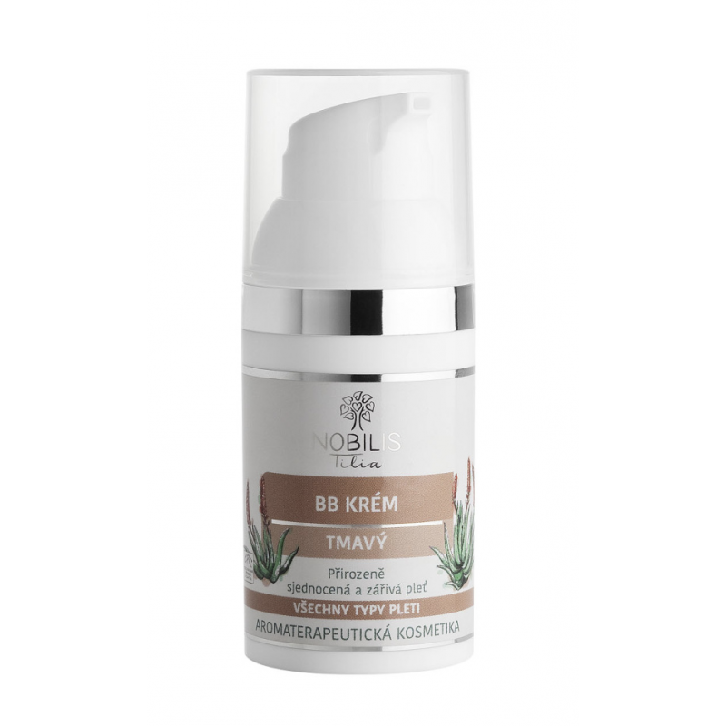 BB KRÉM S ALOE VERA - TMAVÝ (30 ml) Nobilis