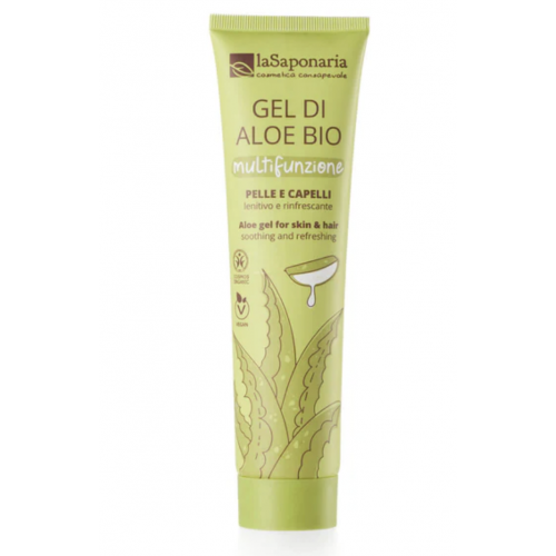 BIO ALOE VERA GEL NA TĚLO A VLASY (150 ml) laSaponaria