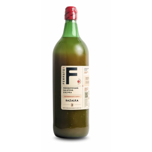FERMENTOVANÁ RAJČATOVÁ ZÁLIVKA - BAZALKA (1000 ml) Fermato