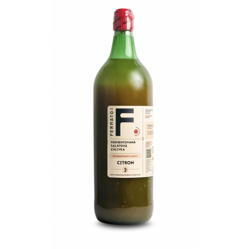 FERMENTOVANÁ RAJČATOVÁ ZÁLIVKA - CITRON (1000 ml) Fermato