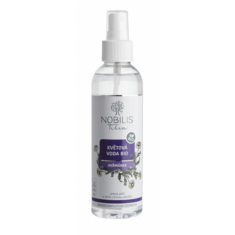 KVĚTOVÁ VODA BIO HEŘMÁNEK (200 ml) Nobilis