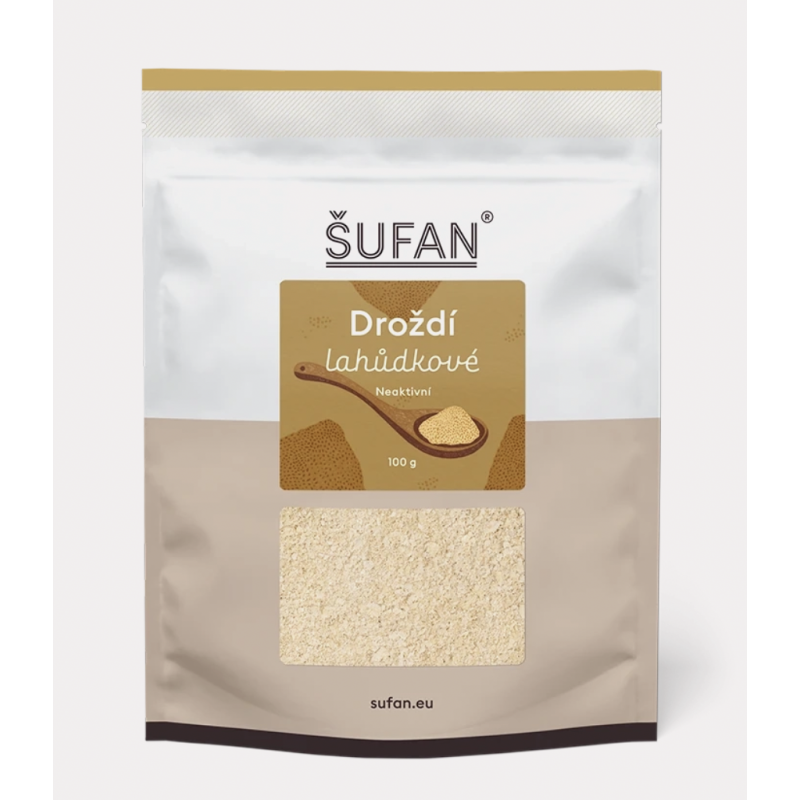 LAHŮDKOVÉ DROŽDÍ (100 g) Šufan