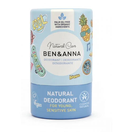 TUHÝ DEODORANT PRO DĚTI - SLADCE CITRUSOVÁ VŮNĚ (25 g) Ben & Anna