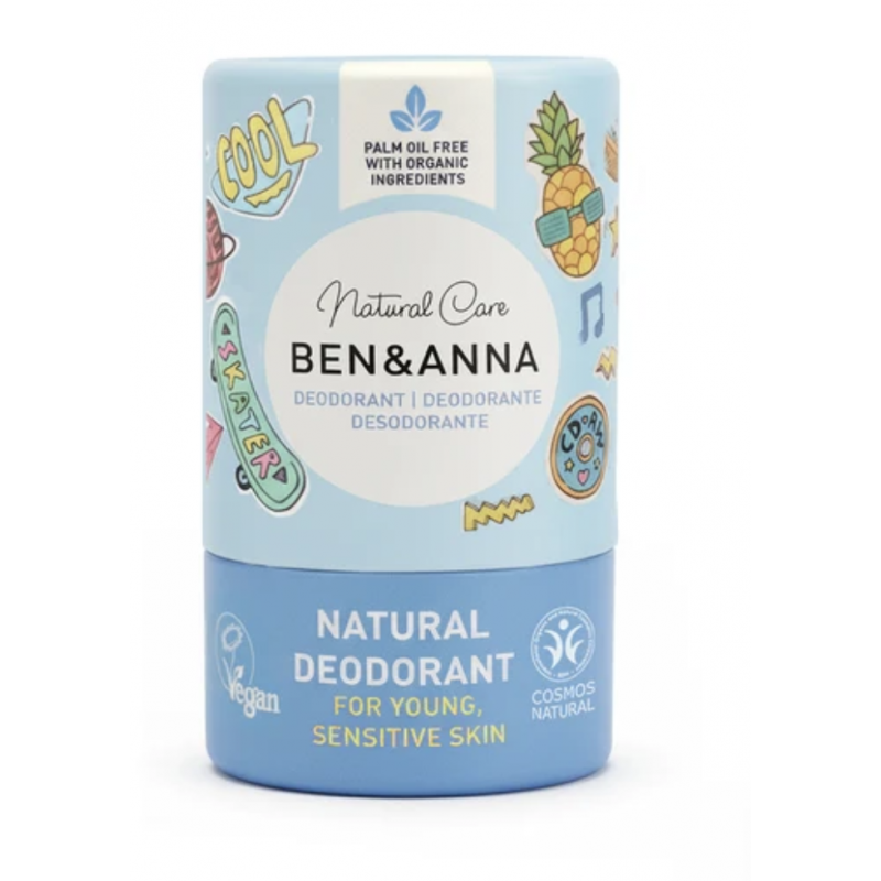 TUHÝ DEODORANT PRO DĚTI - SLADCE CITRUSOVÁ VŮNĚ (25 g) Ben & Anna
