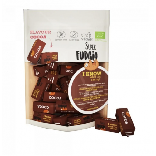 BIO VEGANSKÉ KARAMELY - KAKAO (150 g) Super Fudgio