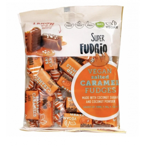 BIO VEGANSKÉ KARAMELY - KOKOS (150 g) Super Fudgio