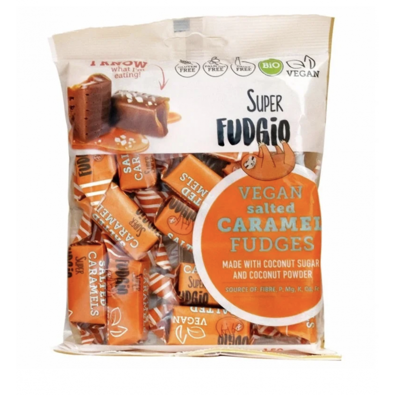 BIO VEGANSKÉ KARAMELY - KOKOS (150 g) Super Fudgio