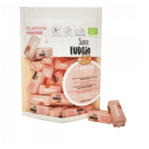 BIO VEGANSKÉ KARAMELY - TOFFEE (150 g) Super Fudgio