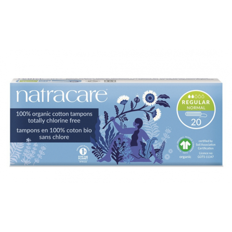 TAMPÓNY - REGULAR (20 ks) Natracare