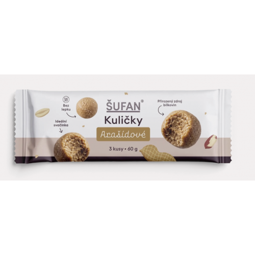 KULIČKY ARAŠÍDOVÉ (60 g) Šufan