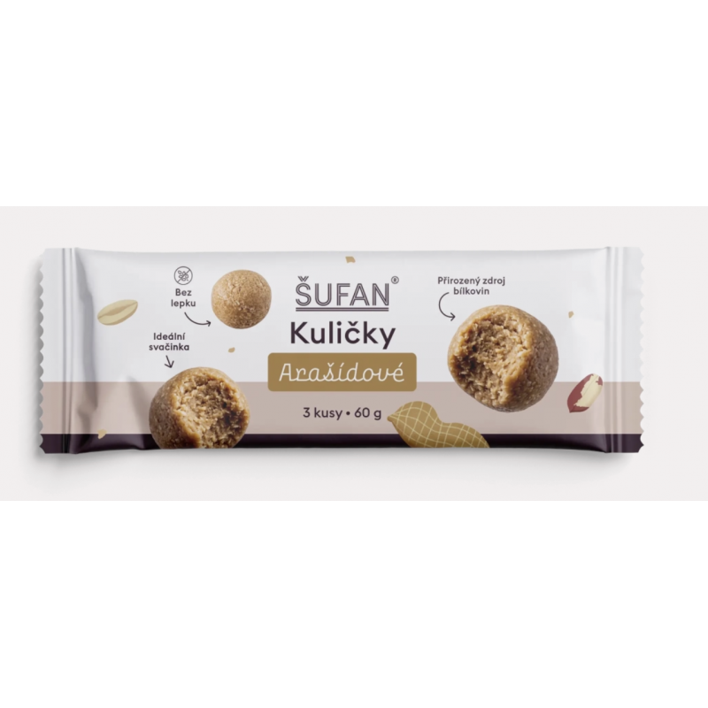 KULIČKY ARAŠÍDOVÉ (60 g) Šufan