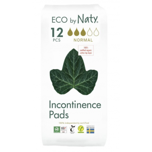 DÁMSKÉ INKONTINENČNÍ VLOŽKY - NORMAL (20 ks) Eco by Naty