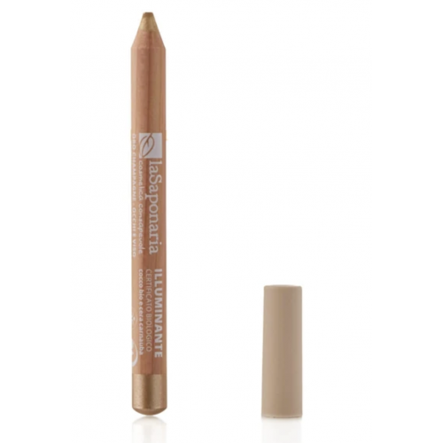 ROZJASŇOVAČ NA OČI A TVÁŘ S JOJOBOU - CAHMPAGNE GOLD (1,1 g) laSaponaria