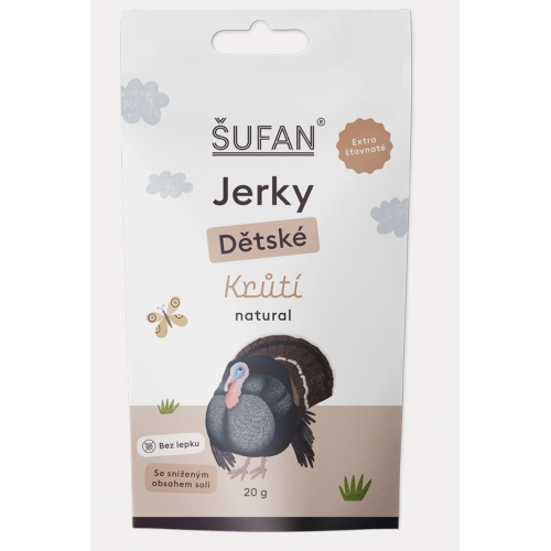 DĚTSKÉ JERKY KRŮTÍ (20 g) Šufan